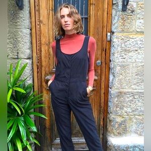 American Apparel Frankie button down jumper jumpsuit, soft and smoooothe